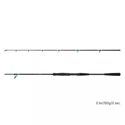 Delphin MonstaX 240 cm 150 g 2 részes harcsázó horgászbot