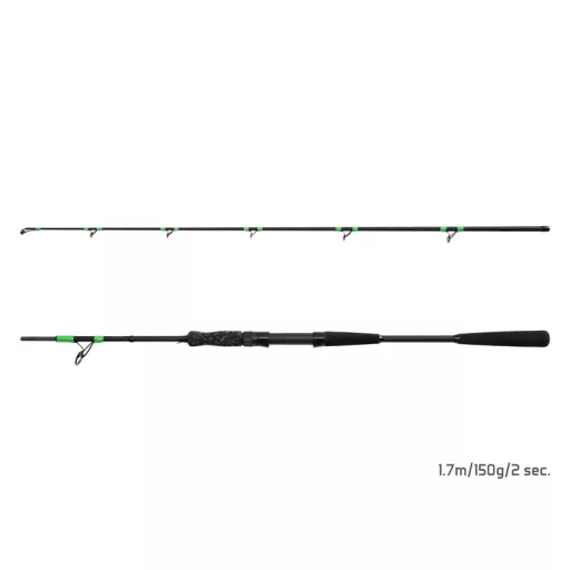 Delphin MonstaX 270 cm 150 g 2 részes harcsázó horgászbot