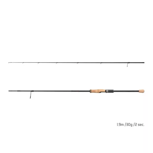 Delphin RaveX 190 cm 30 g 2 részes pergető horgászbot