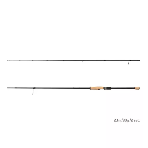 Delphin RaveX 190 cm 30 g 2 részes pergető horgászbot