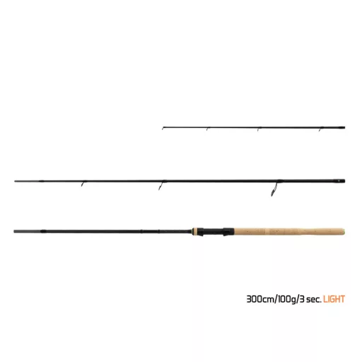 Delphin REAXE Feeder LIGHT 330 cm 100 g 3 részes feeder horgászbot
