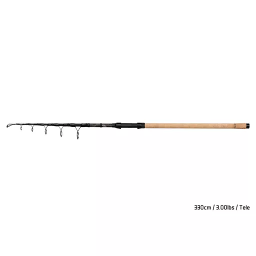 Delphin BANX CamoCORK 330 cm 3 lb 8 részes Tele pontyozó horgászbot