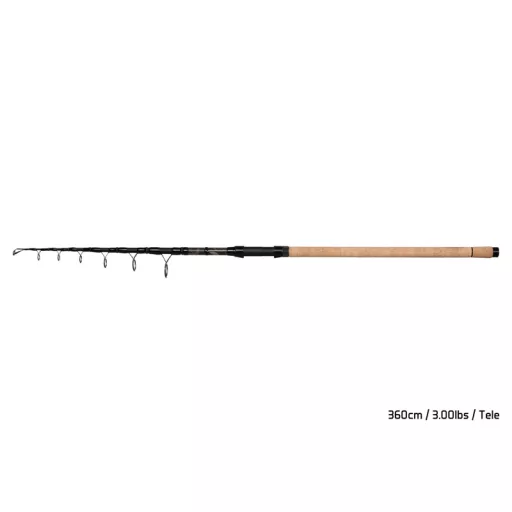 Delphin BANX CamoCORK 330 cm 3 lb 8 részes Tele pontyozó horgászbot