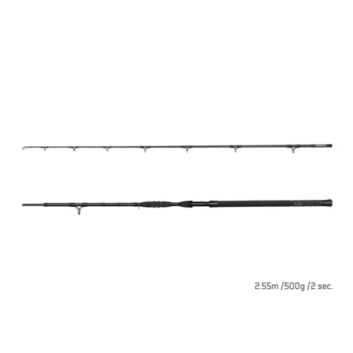 Delphin HAZARD Darx 255 cm 500 g 2 részes harcsázó horgászbot