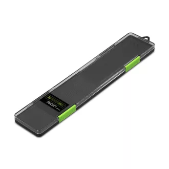   Delphin Reaxe Rigin maxi Feeder fekete/sárga előketartó doboz 30,3 × 6 cm