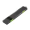 Delphin Reaxe Rigin maxi Feeder fekete/sárga előketartó doboz 30,3 × 6 cm