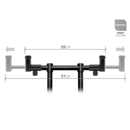 Delphin RPX ProSTALX BlackWay 2 botos rod pod
