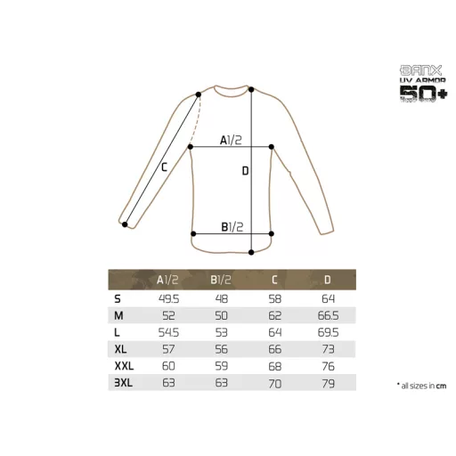 Delphin UV Armor 50+ Banx Team póló 3XL