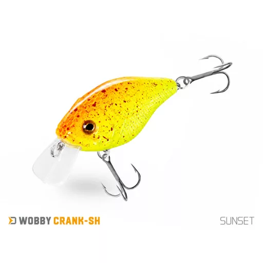 Delphin WOBBY CRANK-SH /Float. NEON 5 cm 8 g crankbait wobbler