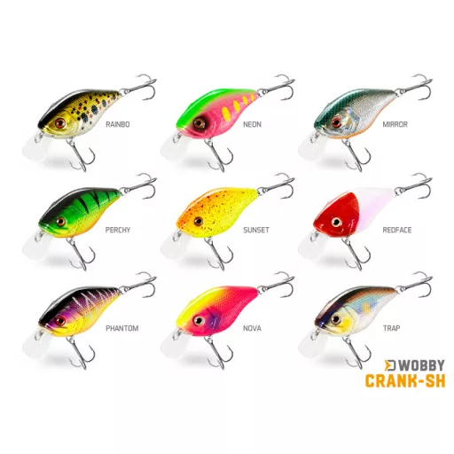 Delphin WOBBY CRANK-SH /Float. MIRROR 5 cm 8 g crankbait wobbler