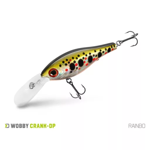 Delphin WOBBY CRANK-DP /Float. NEON 7 cm 12 g crankbait wobbler