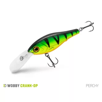   Delphin WOBBY CRANK-DP /Float. PERCHY 7 cm 12 g crankbait wobbler