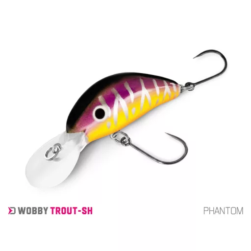 Delphin WOBBY TROUT-SH /Float. MIRROR 4 cm 4 g rovarutánzatú wobbler