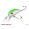 Delphin WOBBY TROUT-SH /Float. SNOW 4 cm 4 g rovarutánzatú wobbler