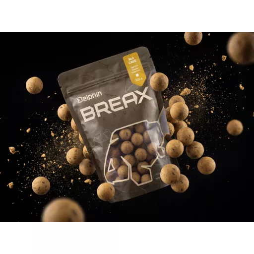 Delphin Breax Nutcake Tigrismogyoró-scopex-csemegekukorica 16 mm 300 g etetőbojli