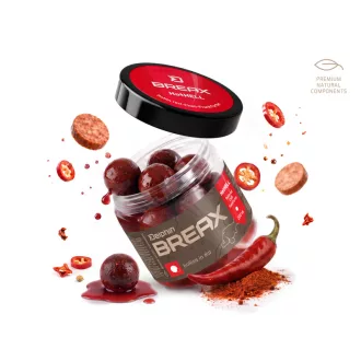   Delphin Dipelt Breax Hothell Robin Red-chili-frankfurti Kolbász 24 mm 200 ml horogbojli