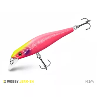 Delphin WOBBY JERK-SH NOVA 8 cm 6,5 g lebegő minnow wobbler