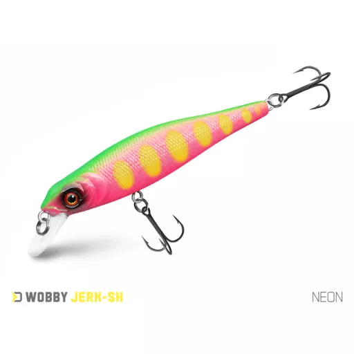 Delphin WOBBY JERK-SH NOVA 8 cm 6,5 g lebegő minnow wobbler