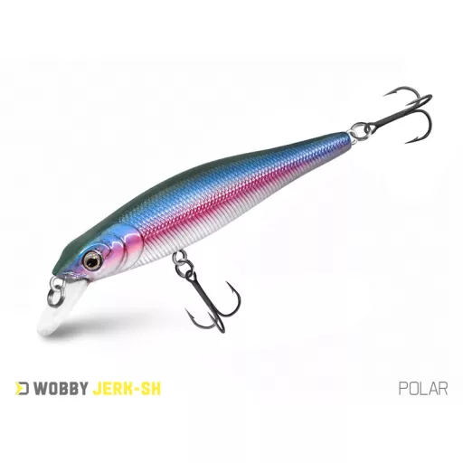 Delphin WOBBY JERK-SH NOVA 8 cm 6,5 g lebegő minnow wobbler