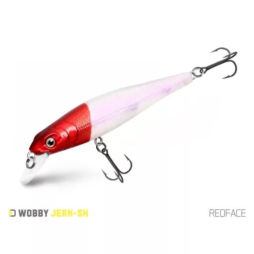 Delphin WOBBY JERK-SH TRAP 8 cm 6,5 g lebegő minnow wobbler