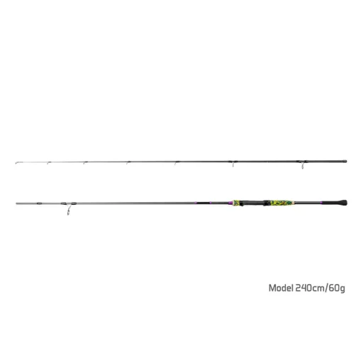 Delphin Hypnoosa 210 cm 60 g 2 részes pergető horgászbot