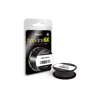 Delphin HOOKLINE 6K gravel 20 m 25 lb fonott előkezsinór