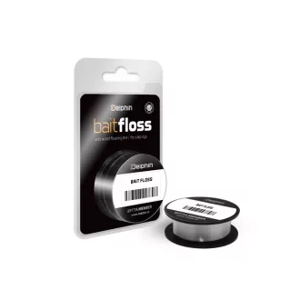   Delphin HOOK Bait Floss 20 m 20 lb fehér fonott előkezsinór