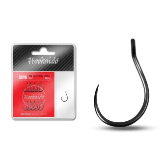   Delphin HKD feeder Smuter ring Tefcon 14-es füles szakáll nélküli horog 10+1 db/csomag