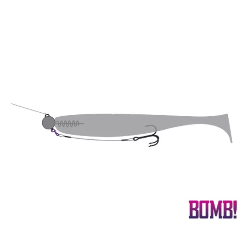 Delphin Bomb! Twisto csomómentes kapocs 20 db/csomag