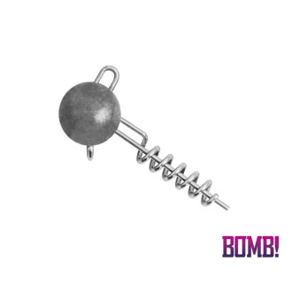 Delphin Bomb! Twisto Jiger csavaros gumihalfej 25 g 3 db