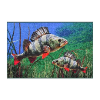 Delphin 3D sügérmotívumos lábtörlő, 60 × 40 cm