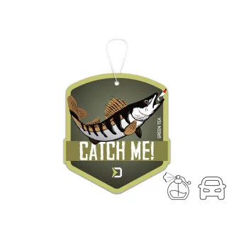   Delphin CatchME! süllőmotívumos autóillatosító, Green Tea