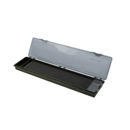 Delphin C-rigbox szürke előketartó doboz 34,8 × 8,5 × 2,5 cm