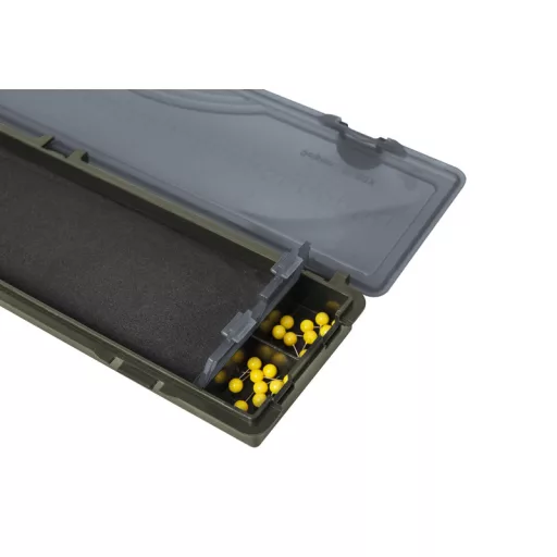 Delphin C-rigbox szürke előketartó doboz 34,8 × 8,5 × 2,5 cm