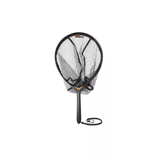 Delphin Spin-R 40 × 30 cm 10 × 15 mm gumírozott rablóhalas merítő
