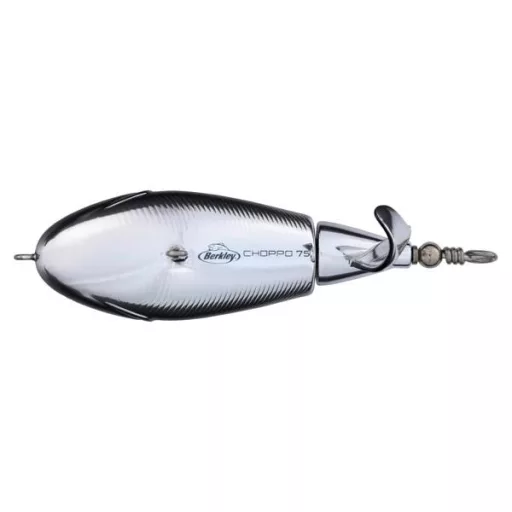 Berkley Choppo fekete Chrome 7,5 cm úszó felszíni propelleres wobbler