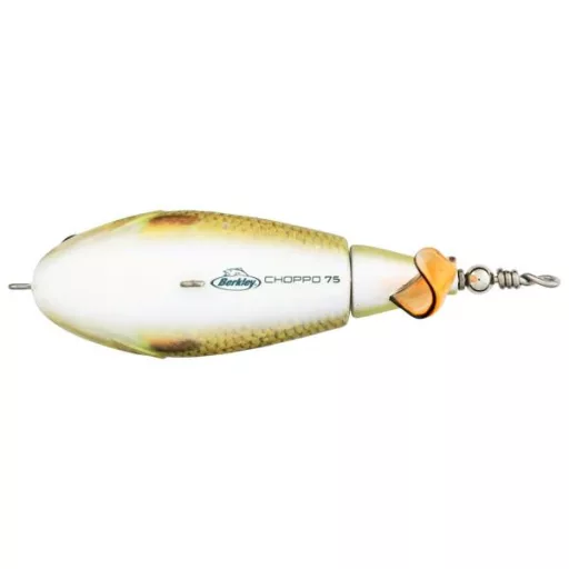 Berkley Choppo HD arany küsz 7,5 cm úszó felszíni propelleres wobbler