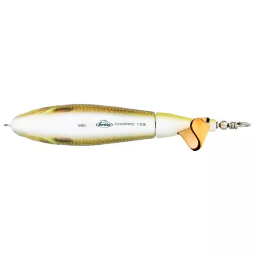 Berkley Choppo HD arany küsz 10,5 cm úszó felszíni propelleres wobbler