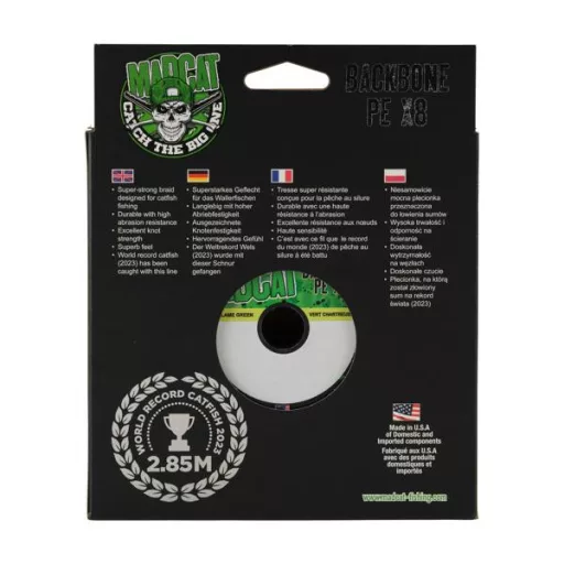 MADCAT Mcbb3ec65-ch Chrt 0,40 mm 300 m 40,9 kg fonott főzsinór