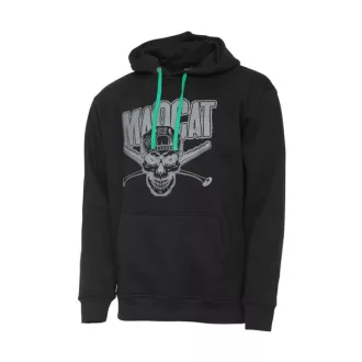 MADCAT Skull kapucnis fekete L pulóver
