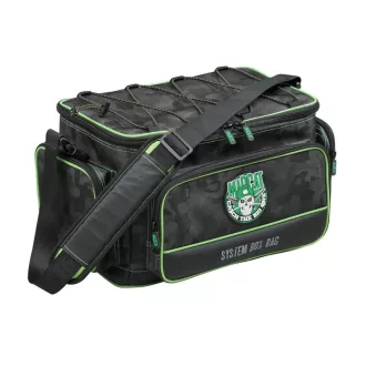   MADCAT System Box 18 l 3 dobozzal horgásztáska 25 × 50 × 30 cm