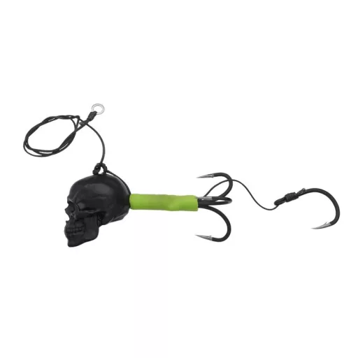 MADCAT Skull Worm JIG 100GR T2/0 S5/0 ragadozóhalas szerelék
