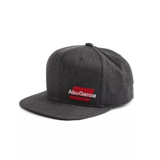Abu Garcia Flat Brim Heather szürke baseball sapka