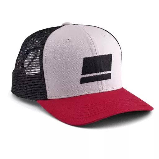 Abu Garcia Abu Flag Trucker szürke-piros-fekete baseball sapka