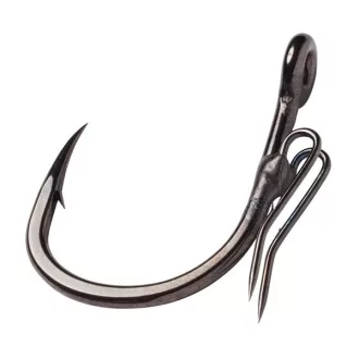   MADCAT Dead Bait Single BN 6 × 6/0-s fekete nikkel harcsázó horog 5 db/csomag