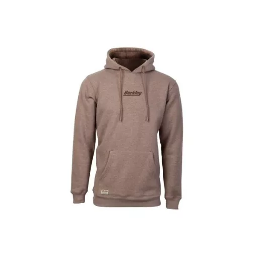 Berkley kapucnis melírozott khaki L pulóver