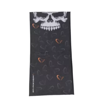 Savage Gear Skull Tec-tube fekete csősál UNI