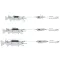 MADCAT ADJ. Profi RR 180 cm 1 mm 1/0 6/0 20 g horgászszerelék ragadozóhalas szerelék