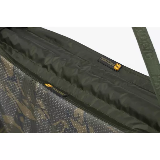 Prologic RETAINER WEIGH SLING XL hal 122 × 25 × 15 cm terepmintás mérlegelő zsák