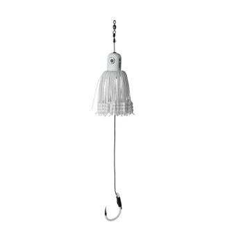   MADCAT A-static Adj. CT 8/0 S S fehér 33 cm 100 g harcsázó vertikális csali